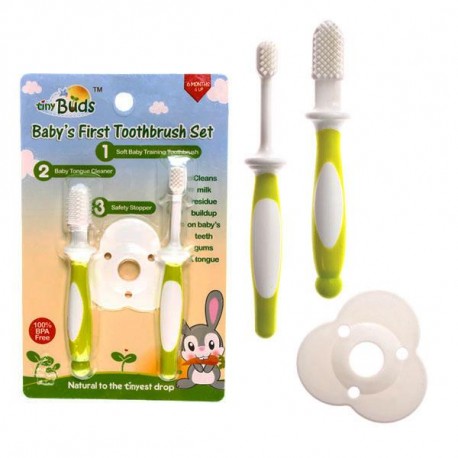 Tiny Buds First Toothbrush Set