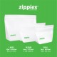 Zippies Reusable Stand Up Storage Bags - Small