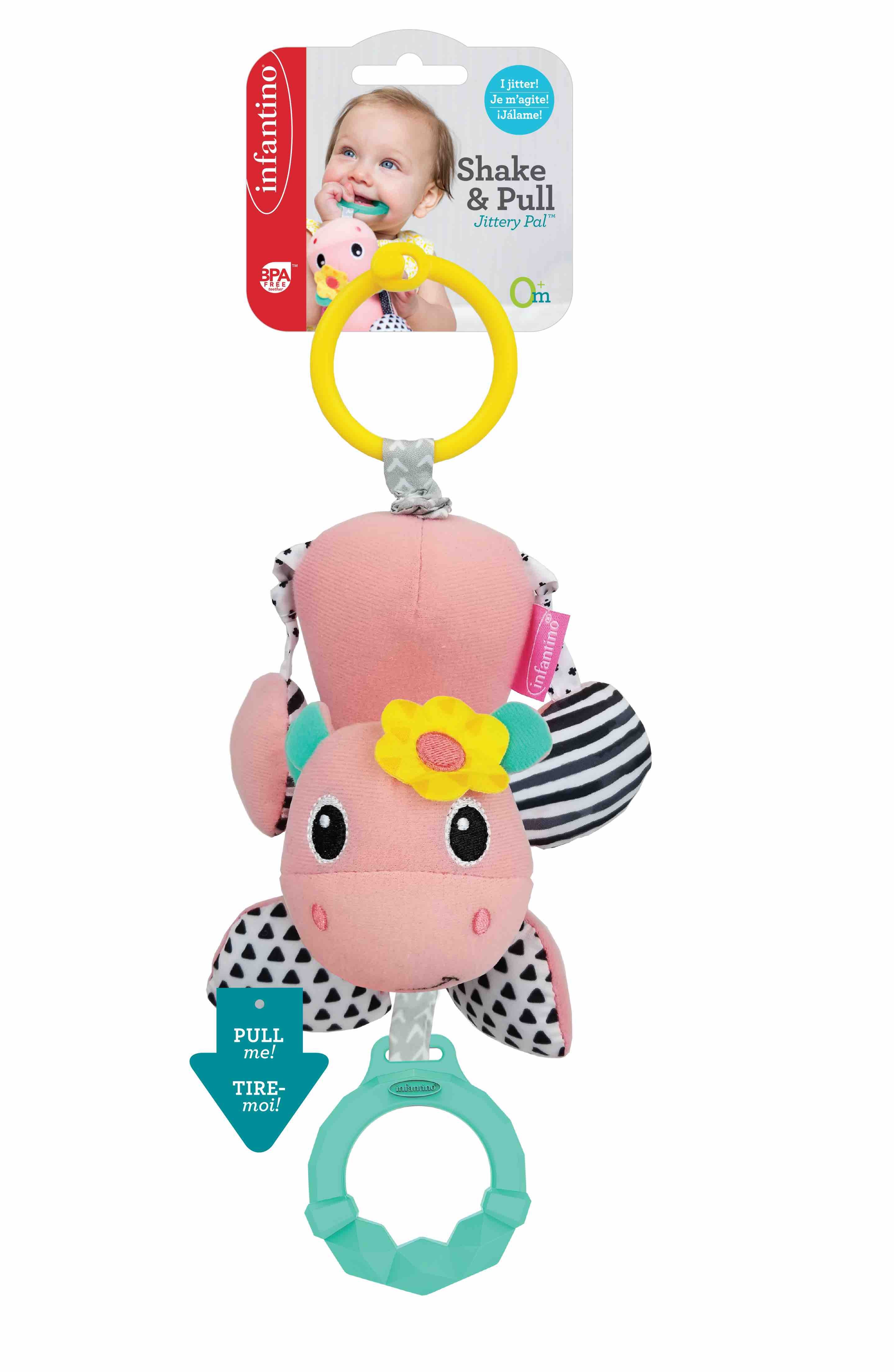 infantino rattle teether