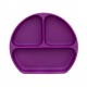 Bumkins Grip Dish - Purple