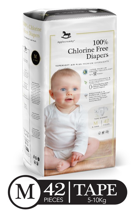 taped diapers medium