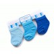 Pitcheco in 3 in 1 boys socks (newborn