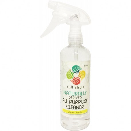 Full Circle Naturally-derived All Purpose Cleaner with Lemon Scent 500mL