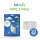 Totsafe PM2.5 Filter in packs of 20s