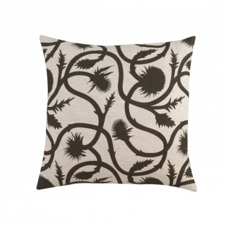 DwellStudio Decorative Pillow - Thistle Vine in Major Brown