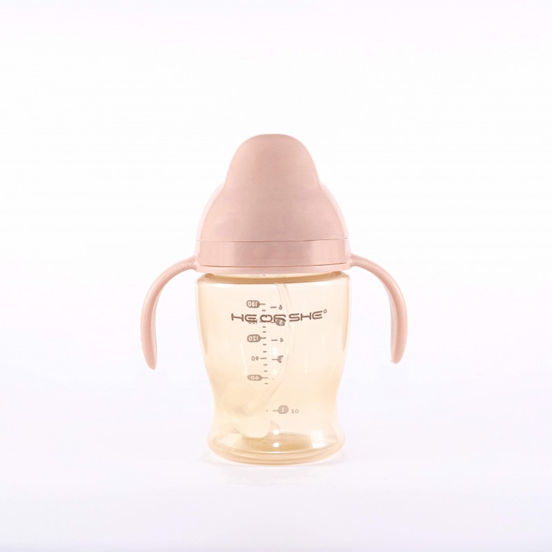 Heorshe Dental Care Sippy Cup 6oz / 180ml Milk and Honey