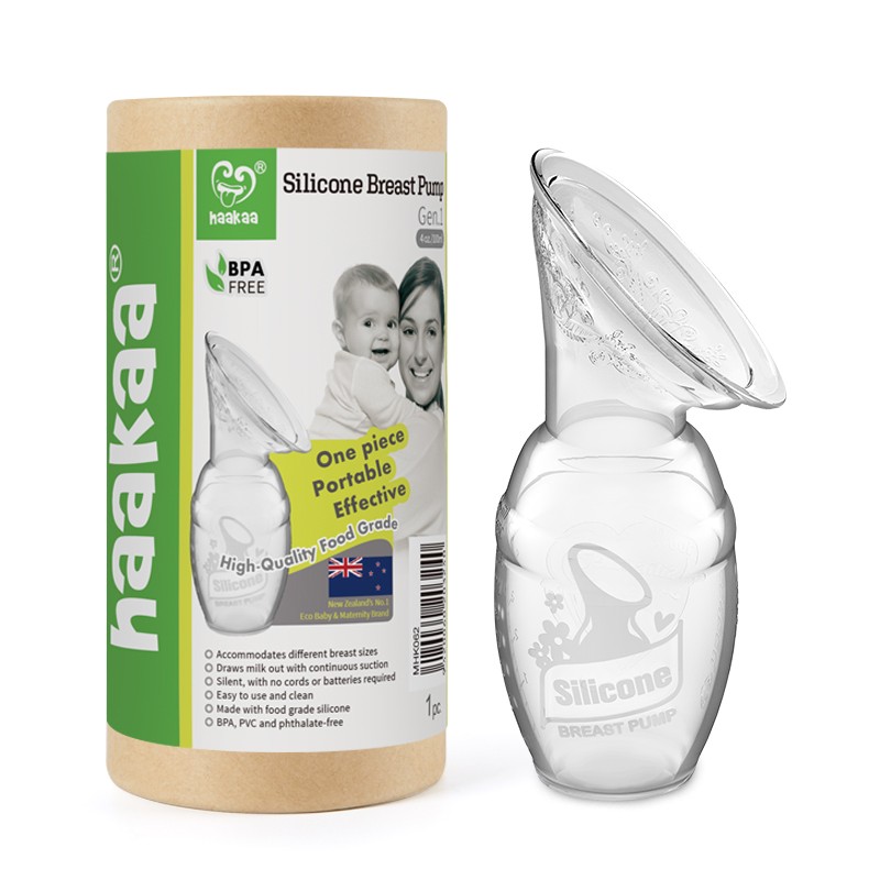 Haakaa Gen 1 Silicone Breast Pump 100ml (Without Suction Base / Pump
