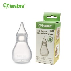 Haakaa Easy-Squeezy Silicone Bulb Syringe (Nasal Aspirator)