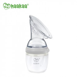 Haakaa Gen 3 Silicone Breast Pump 160ml - Grey (Pump Only)