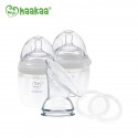 Haakaa Gen 3 Silicone Pump, Bottle and Storage Set 160ml - Grey