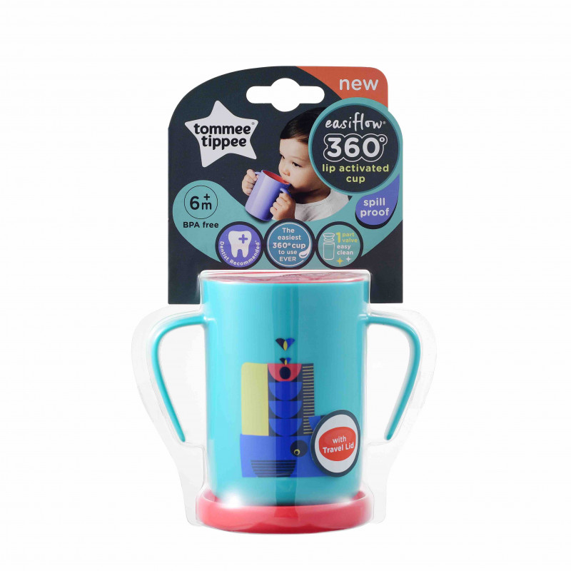 Tommee Tippee Easiflow 360 Trainer Cup 200ML Milk and Honey