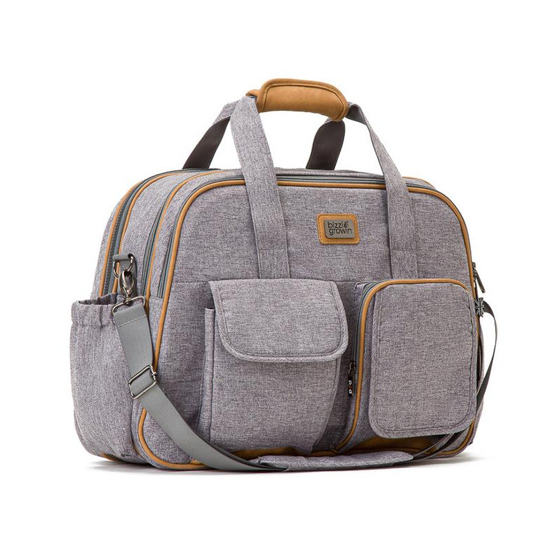 Bizzi Growin POD Baby Travel Bag and Cot (New) Milk and Honey