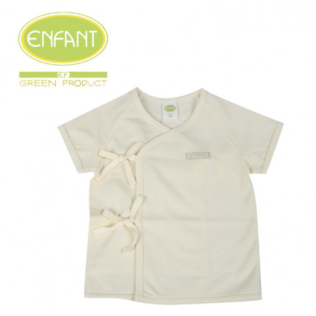 Enfant Organic Cotton Tie-Side Shirt - Short Sleeve