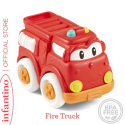 Infantino Grip & Roll Soft Wheels™- Fire Truck