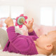 Infantino Spin & Rattle Teether- Pink™