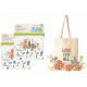 Zippies 2 Sets Love for All Reusable Storage Bags + ippies Love for All Tote Bag (Free)