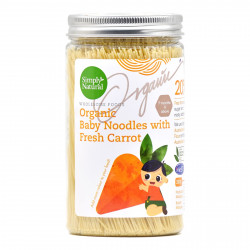 Simply Natural Certified Organic Baby Noodles with Fresh Carrot - 200g