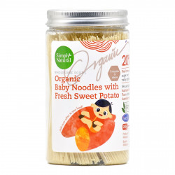 Simply Natural Certified Organic Baby Noodles with Fresh Sweet Potato - 200g