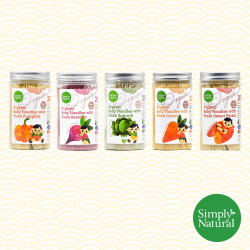 Simply Natural Certified Organic Baby Noodles 5-Pack Bundle