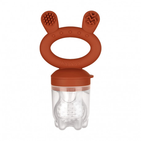 Haakaa Fresh Food Feeder and Cover Set - Copper