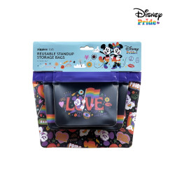 Zippies Lab Disney Princess Floral Plaid Standup Storage Bag 3-pc Set