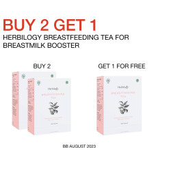 Buy 2 Take 1: Herbilogy Breastfeeding Tea for Breastmilk Booster (BB082023)