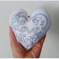 Decorate a Plush - Paperweights / Love