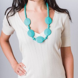 Nixi Teething Necklace / Pietra / Turquoise