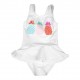 Banz Swimsuit with Frills - Pineapple