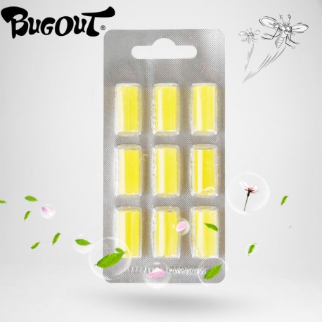 BugOut Mosquito Repellent - Spring Refill (Pack of 9)