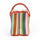 BUILT NY Two Bottle Tote - Baby Pink Stripe