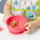Bumkins Silicone First Feeding Set - Red