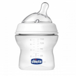 Chicco Natural Feel 0m+ 150ml Slow Flow (Inclined) Bottle